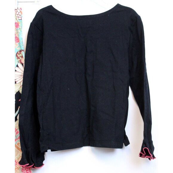 CottonTail Originals 2pc Outfit Shirt Pants Asian Inspired Print Flower 6x Fall - Picture 10 of 13